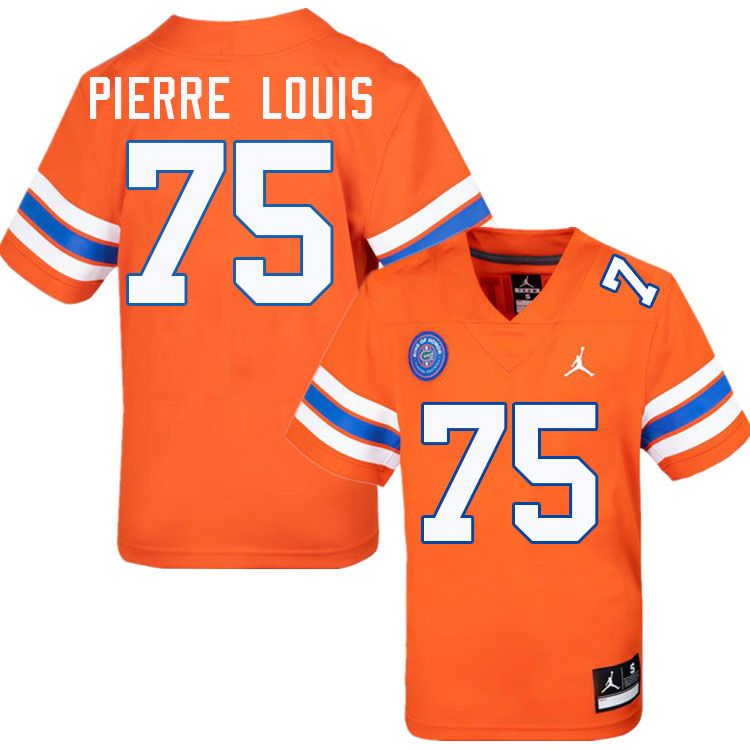 Daniel Pierre Louis Florida Jersey,Florida Gators #75 Daniel Pierre Louis Uniforms,Jersey Youth-Throwback Orange Daniel Pierre Louis Florida Jersey,Florida Gators #75 Daniel Pierre Louis Uniforms,Jersey Youth-Throwback Orange
